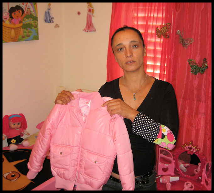 Mazal, a single mother and now a Jewish believer, was blessed by the donations from this ministry.