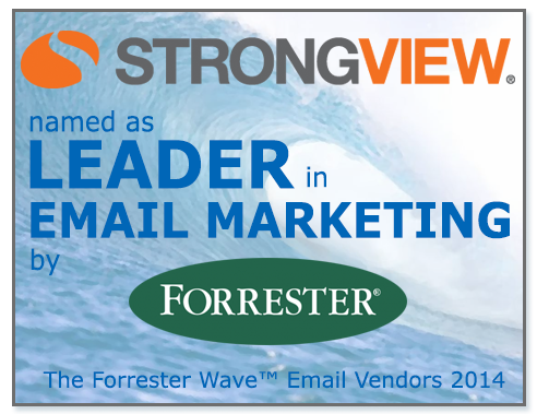 StrongView named as Leader in Email Marketing by Forrester